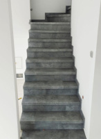  Schody s nosem Bukoma Beton kámen šedý Děcin